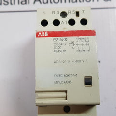 Abb Esb24-22 Contactor 230-240 Vac/Dc 40-450Hz