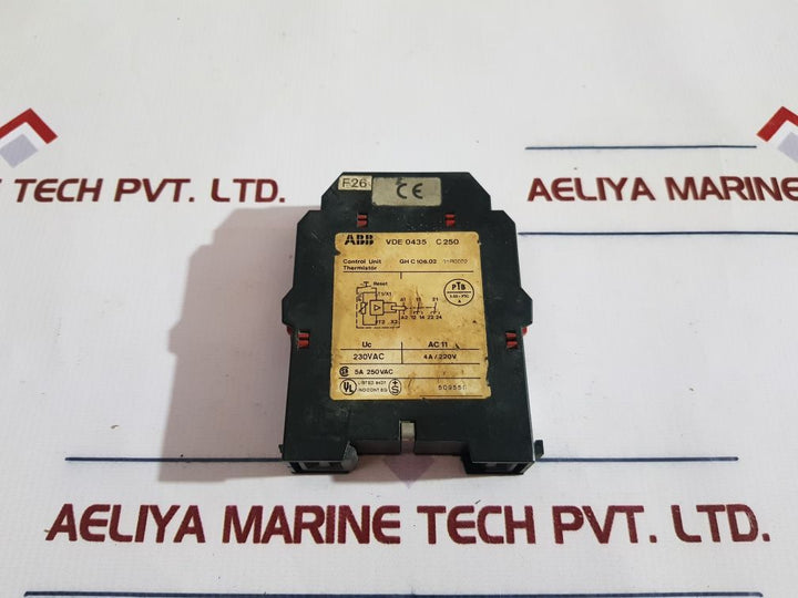 Abb Gh C 106.02 Control Unit Thermistor