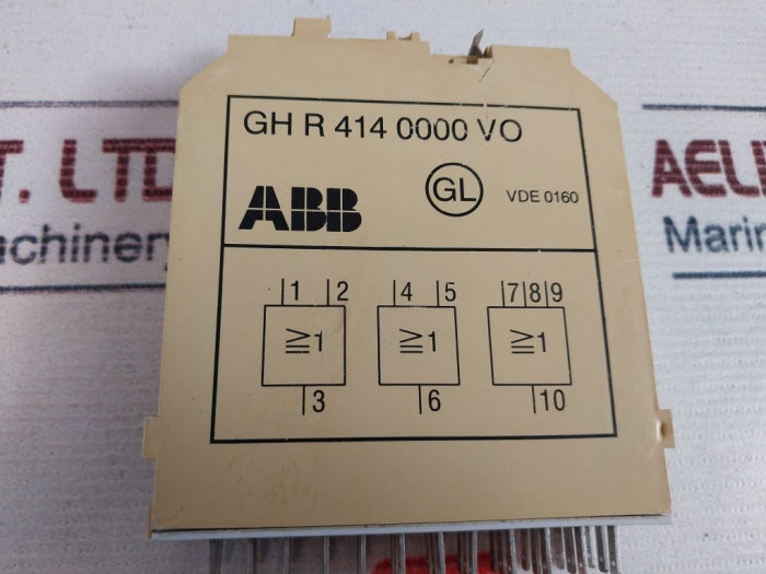 Abb Gh R 414 0000 Vo Module Vde 0160