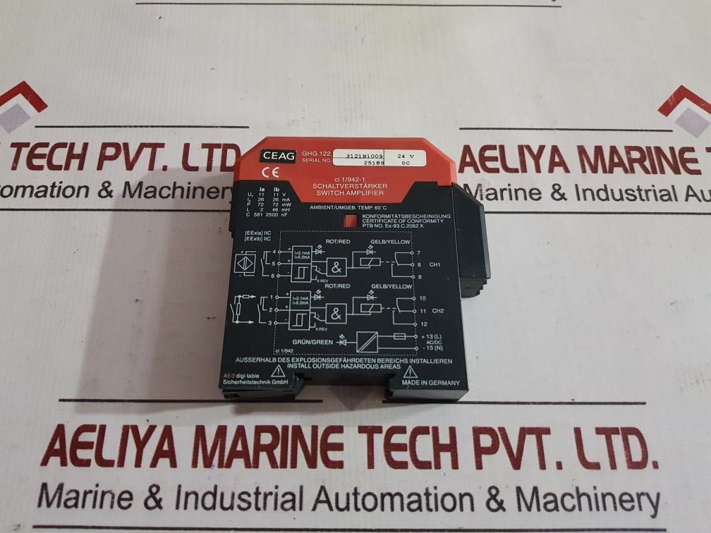 Abb Ghg 122 3121B1009 Switch Amplifier