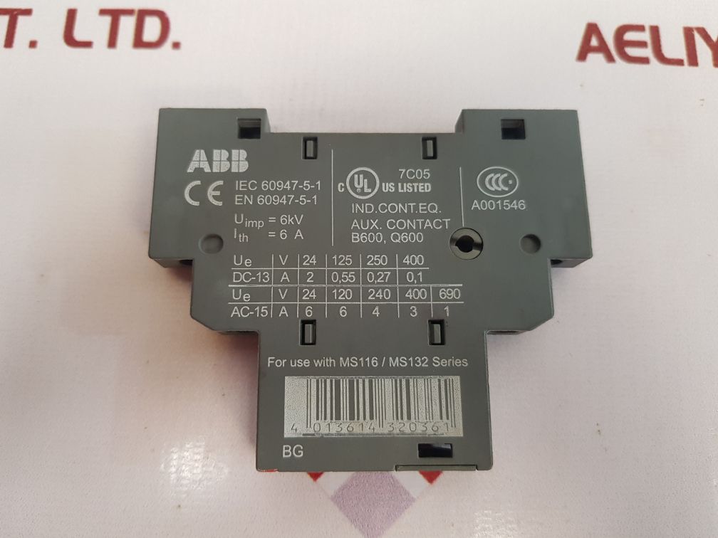 Abb Hk1-11 Auxiliary Contact 1Sam201902R1001 New