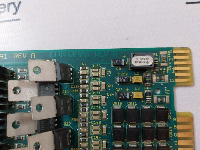 Abb Symphony Imaso11 Analog Output Module Rev: A