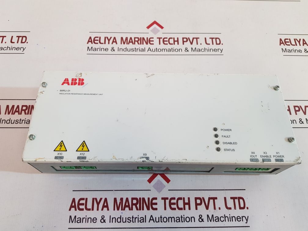 Abb miru-01 insulation resistance measurement unit 3axd50000033270