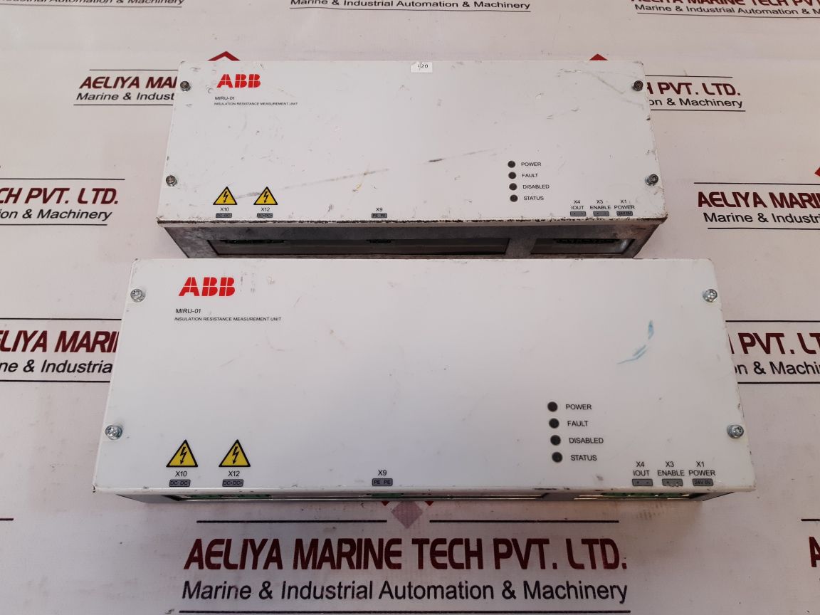 Abb miru-01 insulation resistance measurement unit 3axd5000003