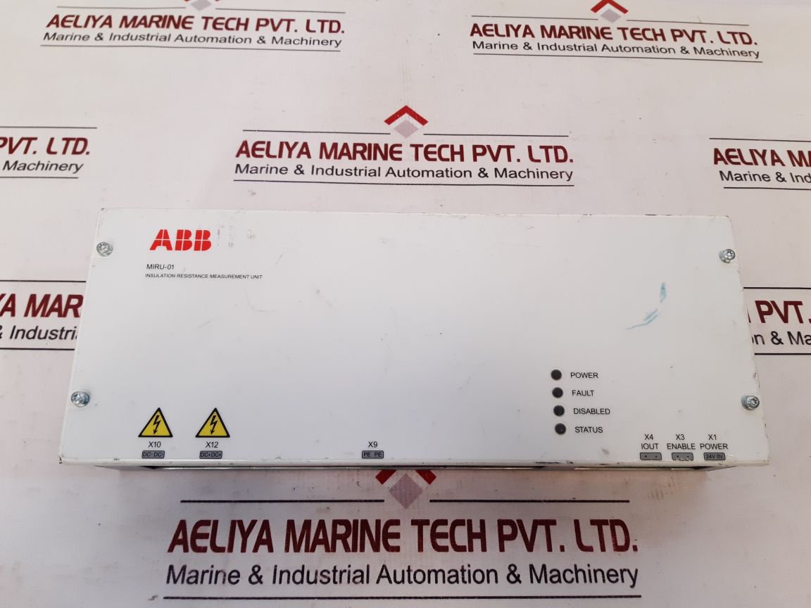 Abb miru-01 insulation resistance measurement unit 3axd5000003