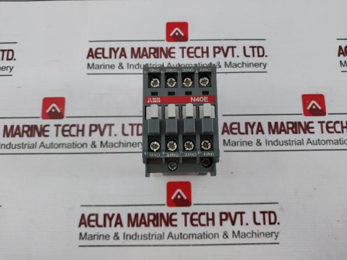 Abb N40E Contactor Relay 16A 690V Ac-15 600Vac, 110-120V 50-60Hz, A005135