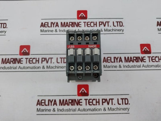 Abb N40E Contactor Relay 16A 690V Ac-15 600Vac, 110-120V 50-60Hz, A005135