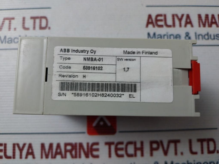 ABB NMBA-01 Modbus Adapter 24V DC,3W Rev H Ver 1.7