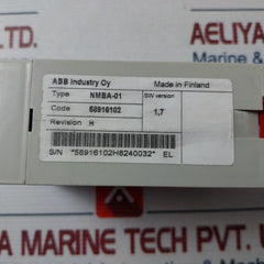 ABB NMBA-01 Modbus Adapter 24V DC,3W Rev H Ver 1.7