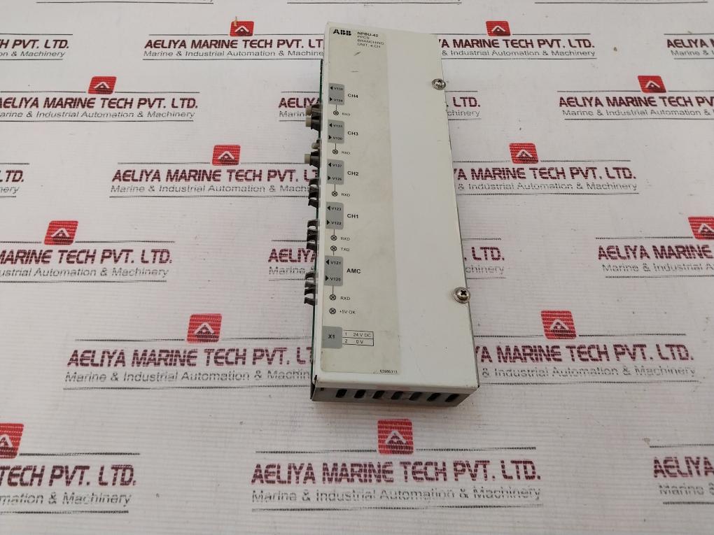 Abb Npbu-42 Ppcs Branching Unit 4 Channel 24V Dc