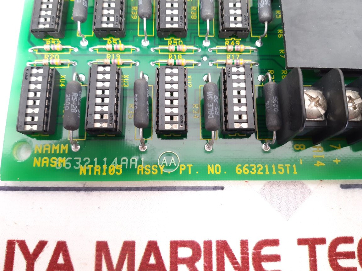 Abb Ntai05 Infi90 Analog Input Termination Unit 6632115T1