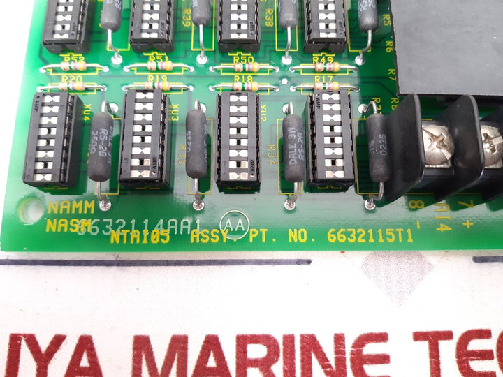 Abb Ntai05 Infi90 Analog Input Termination Unit 6632115T1