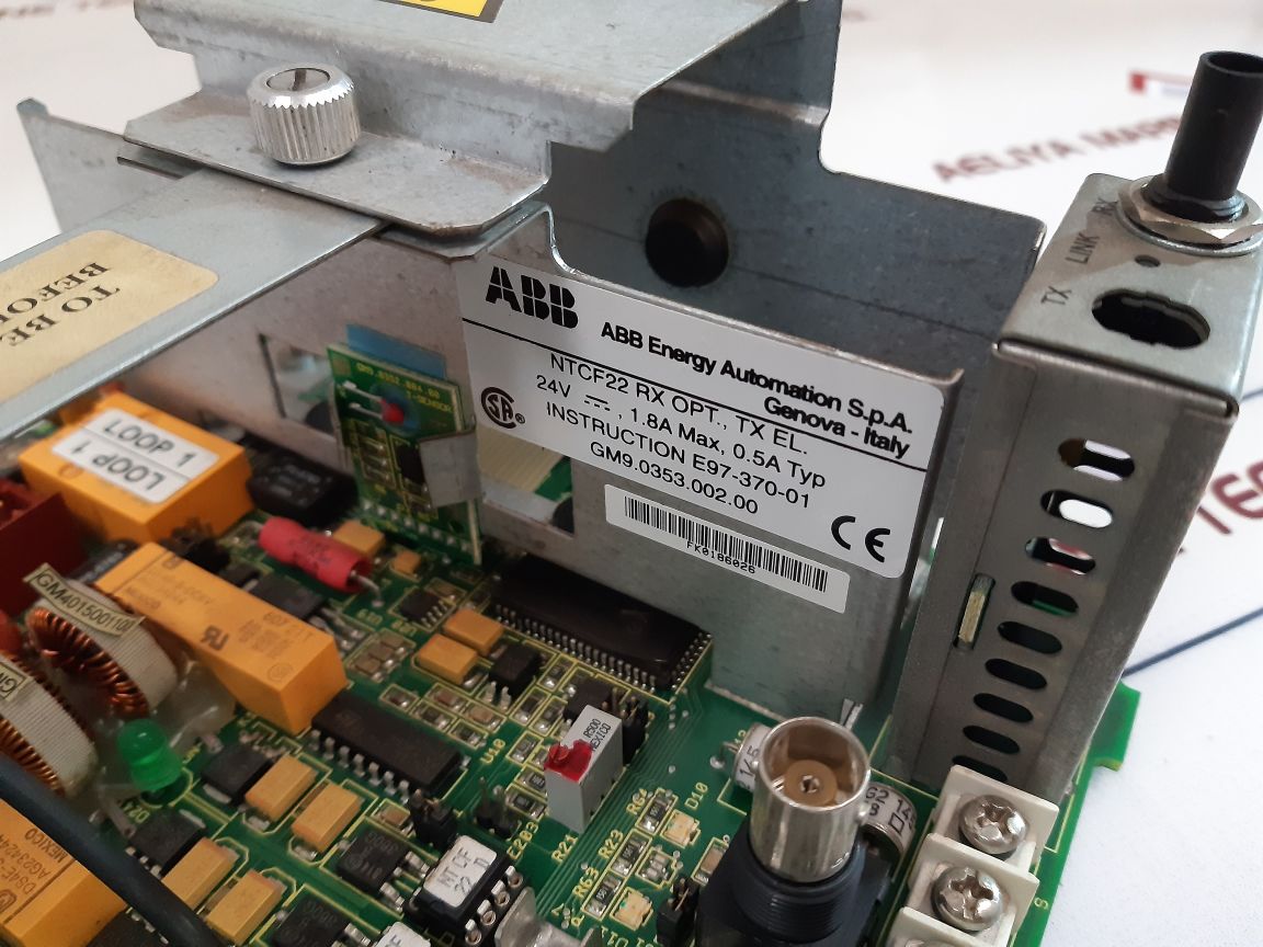 Abb Ntcf22 Fiber Optic Termination Unit Gm9.0352.002.00