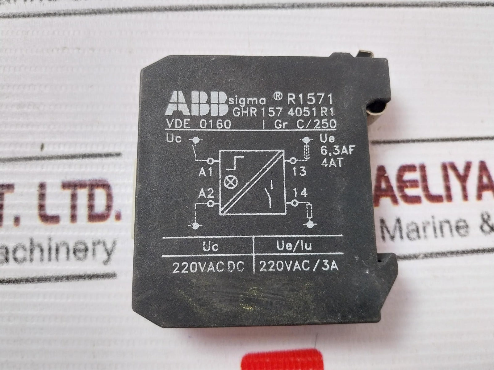 Abb R1571 Interface Relay Ghr 157 4051 R1
