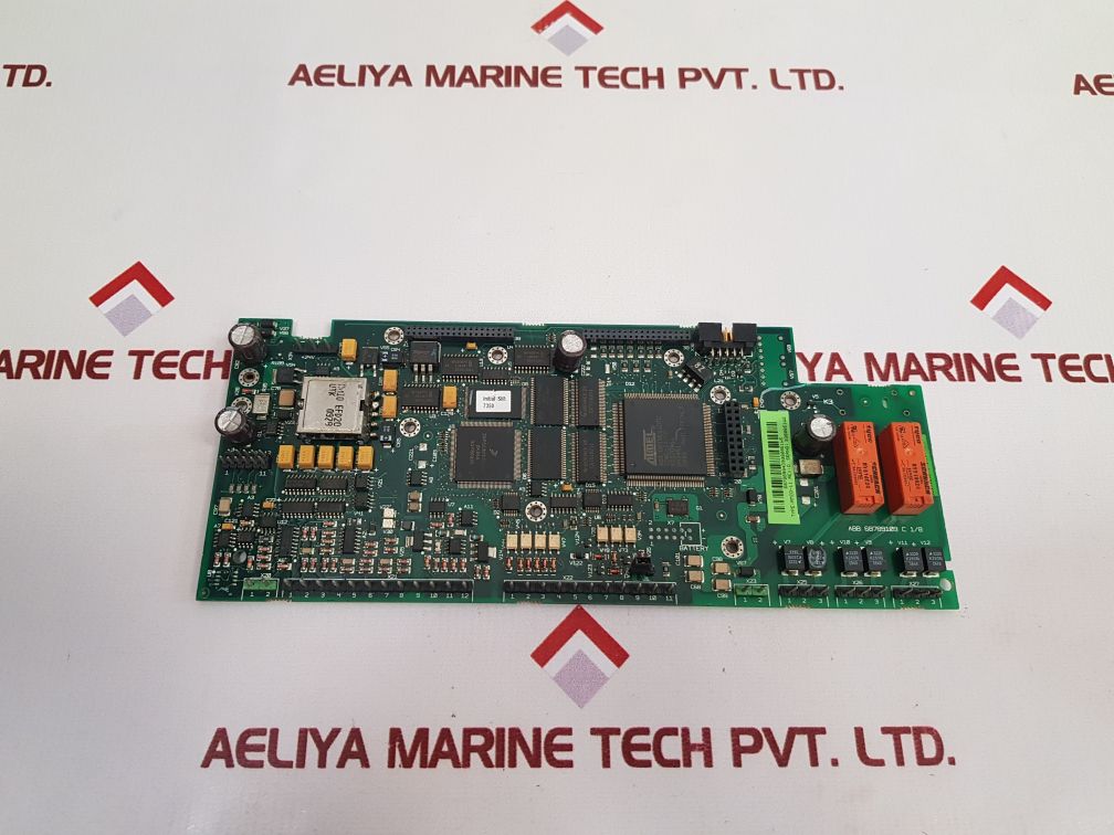 Abb Rmio-11 Series Control Board Rev: D Used