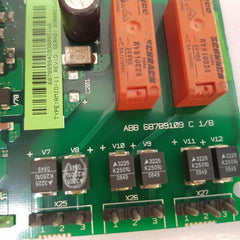 Abb Rmio-11 Series Control Board Rev: D Used