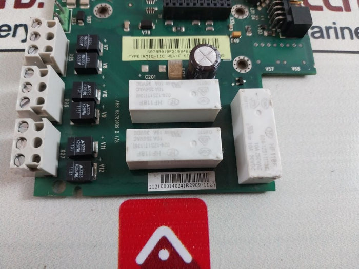 Abb Rmio-11C Drive Control Board Gfm01 94V-0