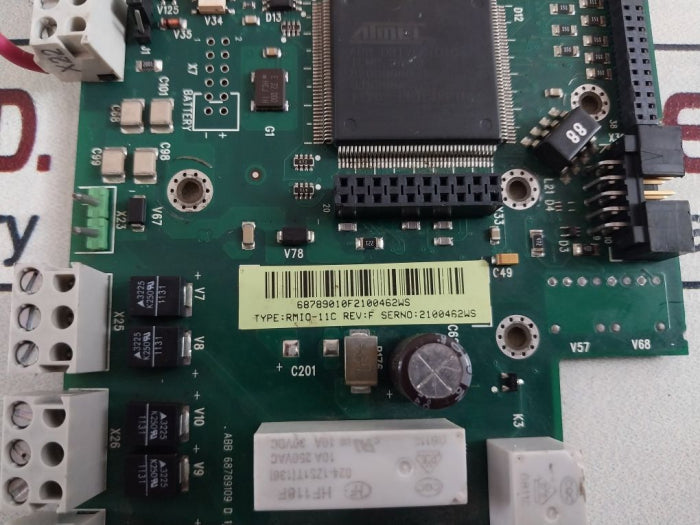 Abb Rmio-11C Drive Control Board Gfm01 94V-0
