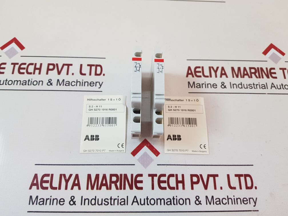 Abb S2-h 11 Auxiliary Switch Gh S270 1916 R0001