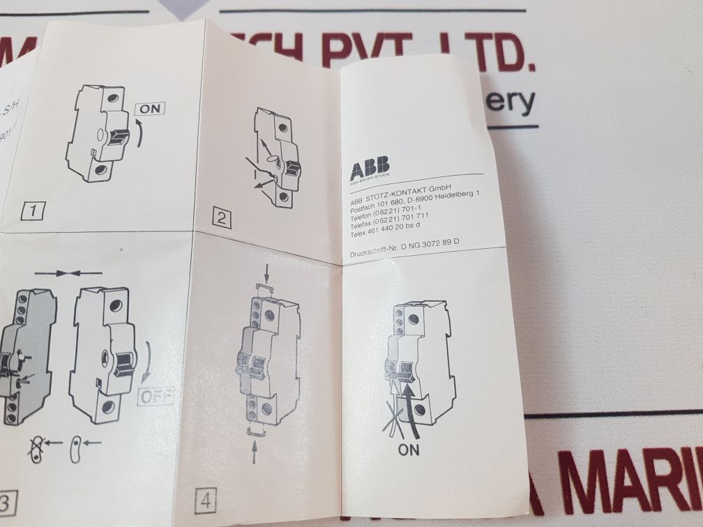 Abb S2-s/H Auxiliary Contact