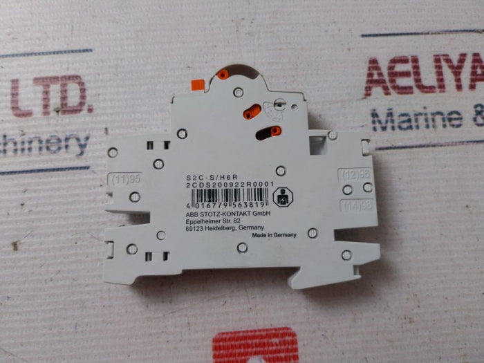 Abb S2C-s/H6R Auxiliary Contact Block For S200 Mcb