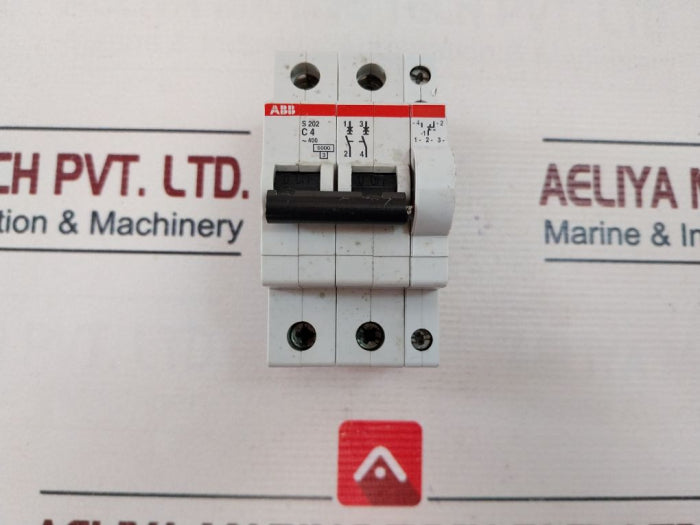 Abb S 202 C 4 Circuit Breaker 277/480V Ac