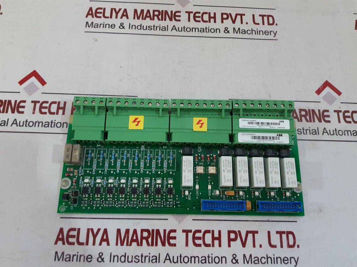 Abb Sdcs-iob-21 Connection Board Rev: I