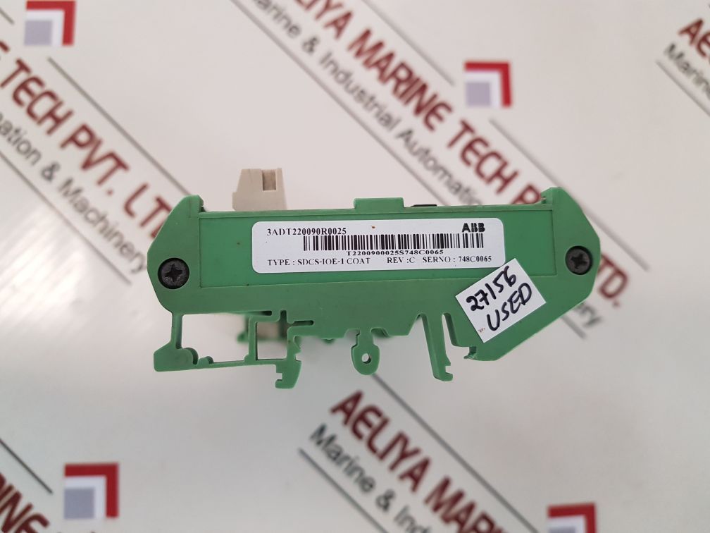 Abb Sdcs-ioe-1 Expansion Module 3Bse005851R0001 Rev: C 94V-0