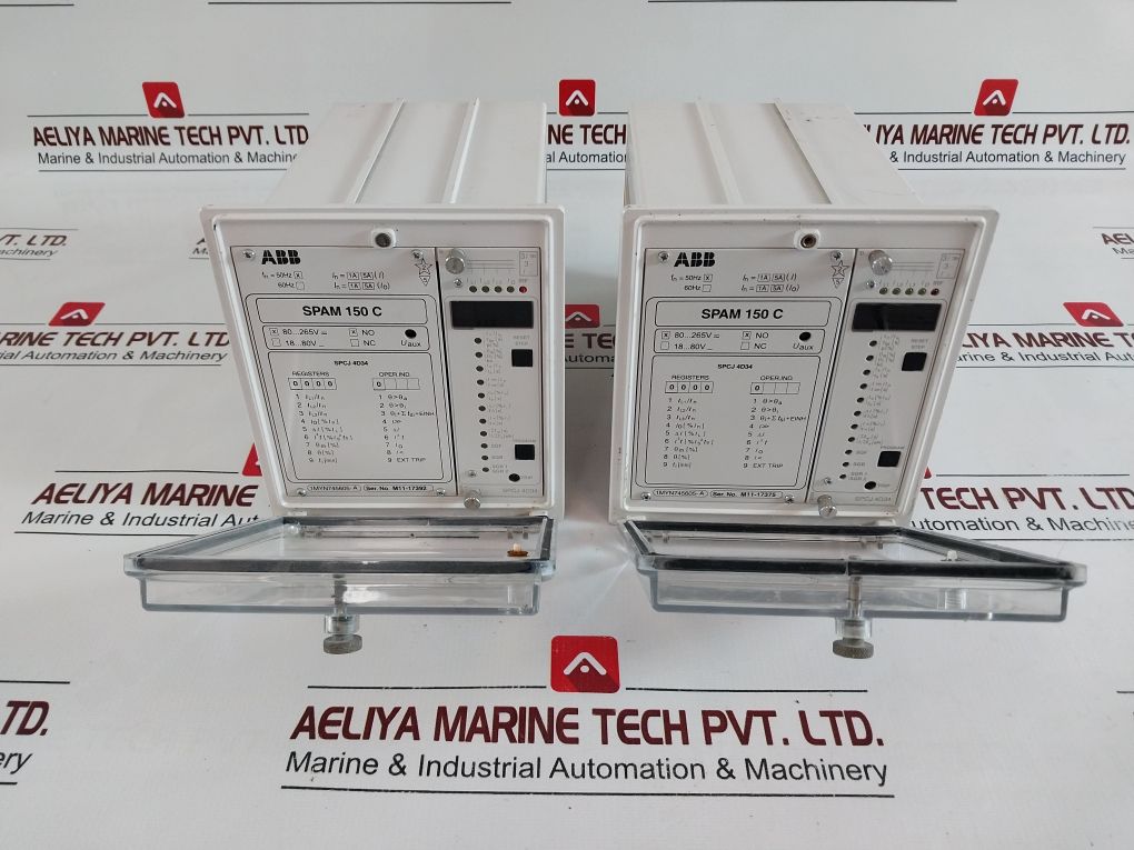 Abb Spam 150 C Motor Protection Relay 1Myn745605-a 80-265 Vac/Vdc