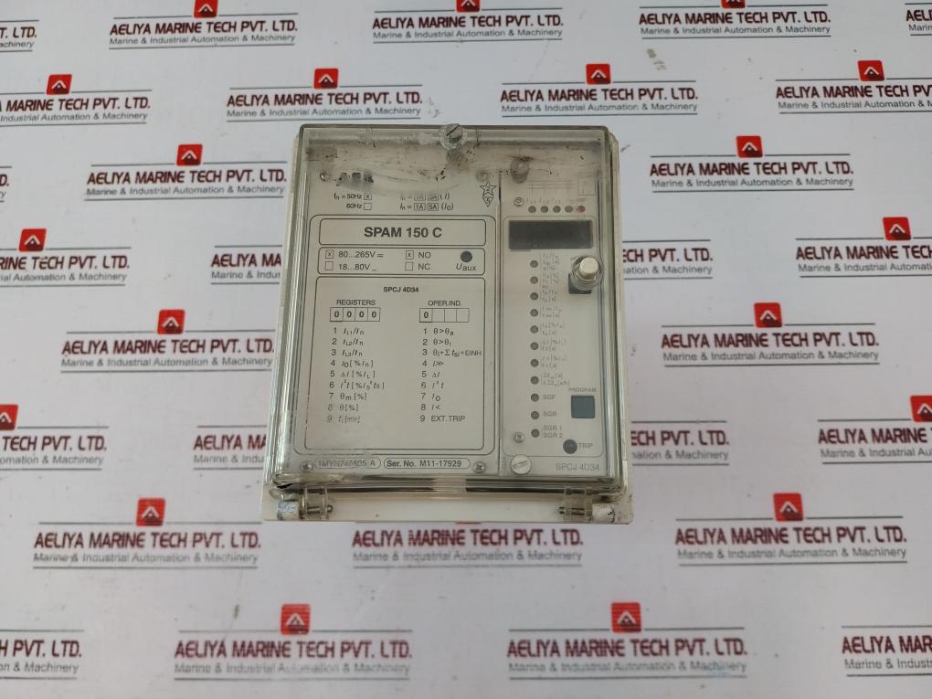 Abb Spam 150 C Motor Protection Relay 1Myn745605-a
