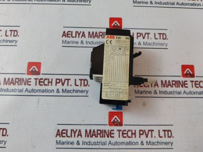 Abb T25 Du 6.5 Thermal Overload Relay