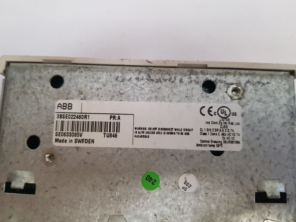 Abb Tu846 Termination Unit 3Bse022460R1 Base Pr: A