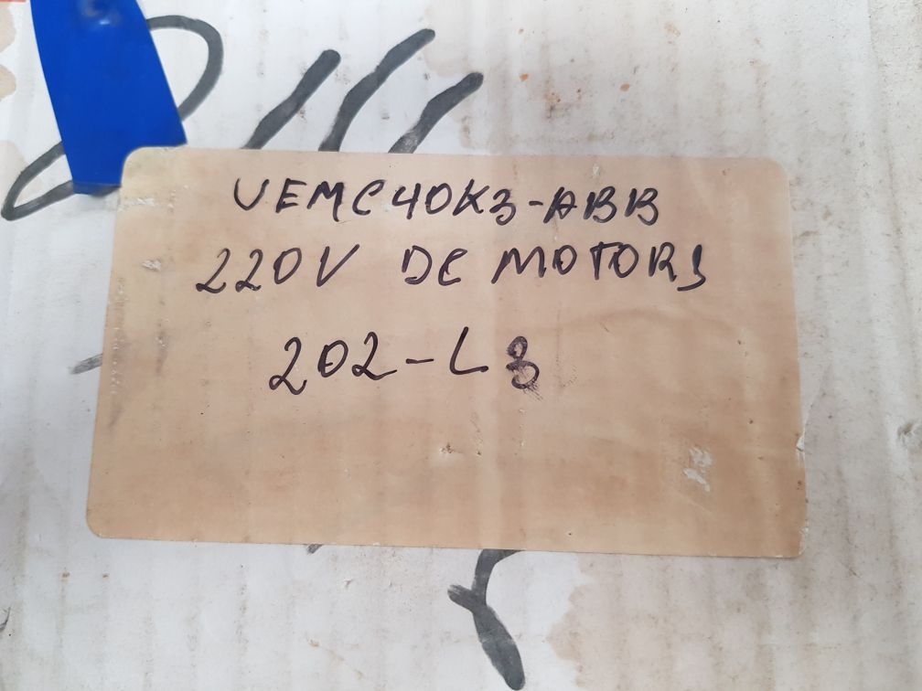 Abb uemc 40k3-220v dc New