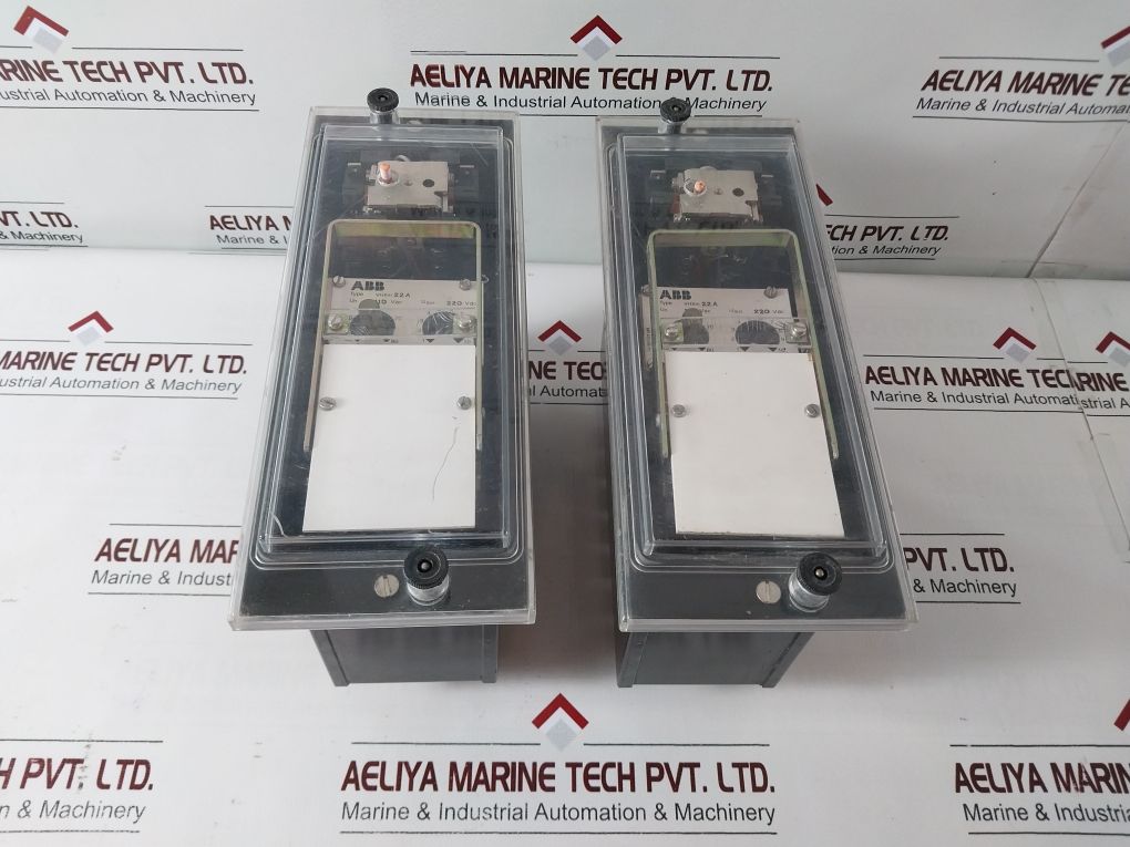 Abb Vhxm22A Static Voltage Protection Relay 110 Vac 1Myn742637-eaf 220 Vdc