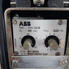 Abb Vhxm 22 B Under/Over Voltage Monitoring Relay 110 Vac 220 Vdc