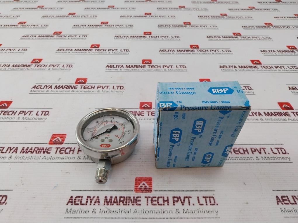 Abp 0 – 150 Psi Pressure Gauge 0 – 10 Bar