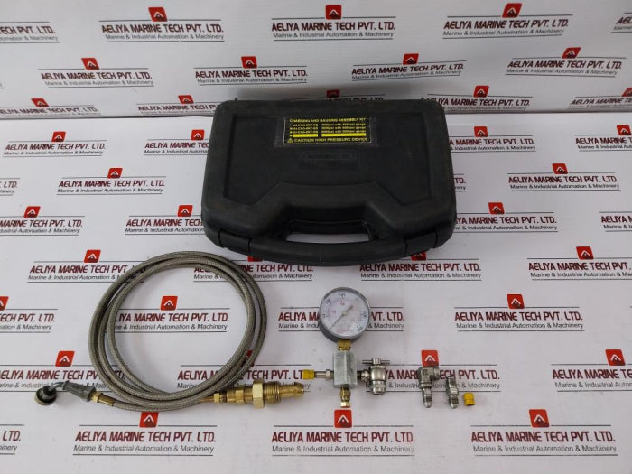 Accumulators 0-200 Bar Hydraulic Nitrogen Accumulator Charging Kit, 0-3000 Psi