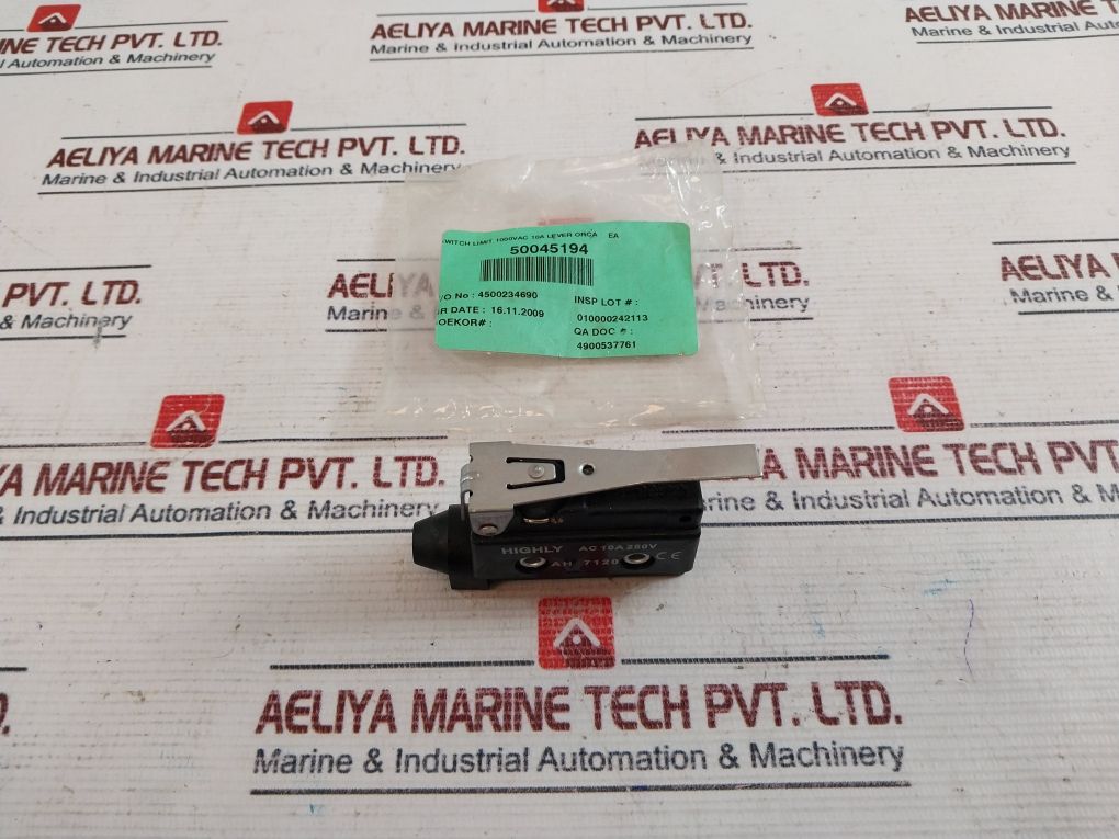 Ah 7120 Limit Switch 10A 250V