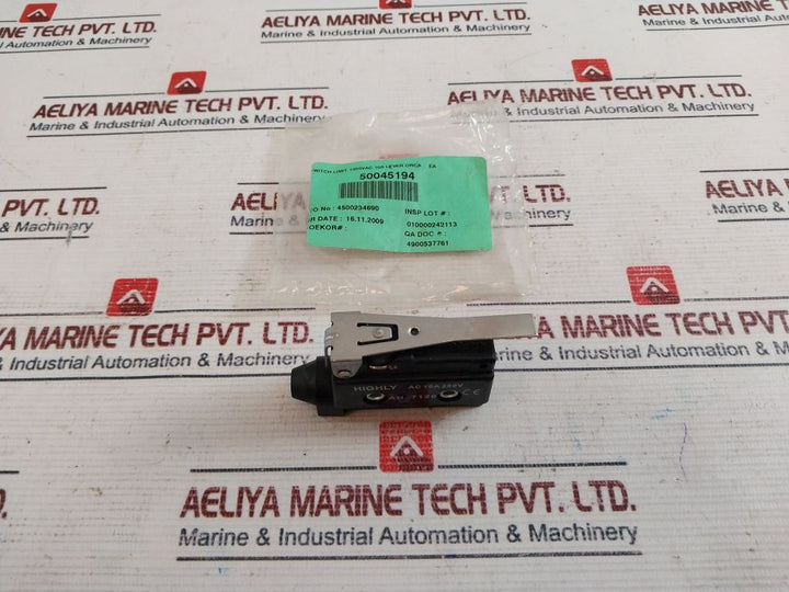 Ah 7120 Limit Switch 10A 250V