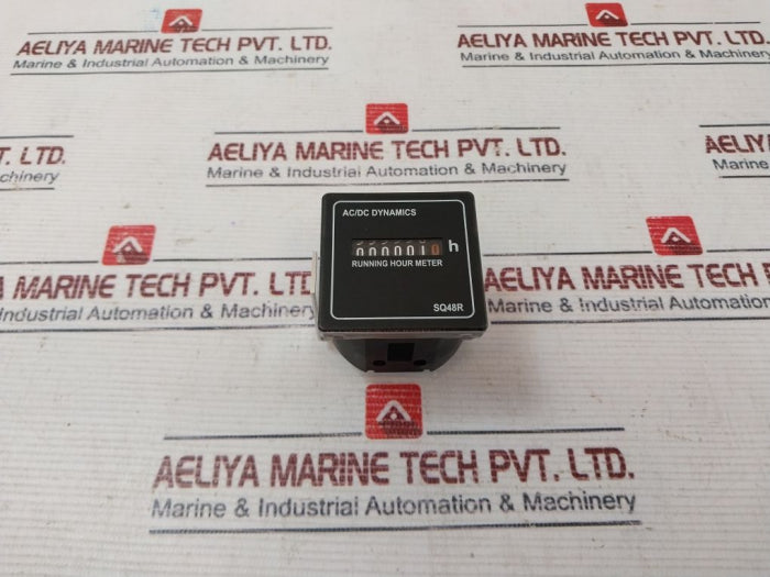 Ac/Dc Dynamics Sq48R Running Hour Meter 12-36Vdc