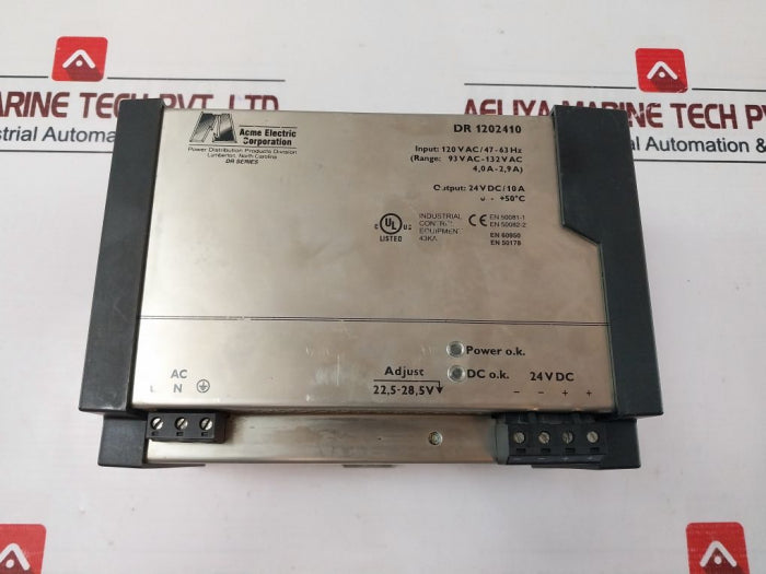 Acme Electric Dr 1202410 Power Supply