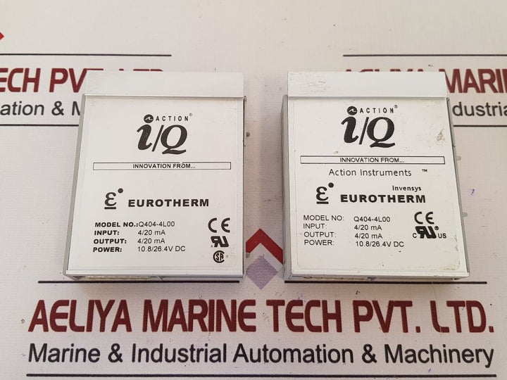 Invensys Q404-4L00 Action Instruments Dc Input Module