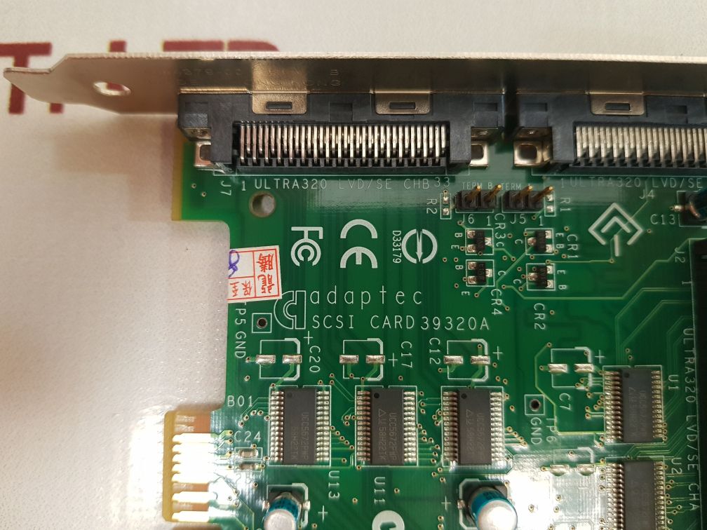 Adaptec Scsi Card 39320A Interface Card