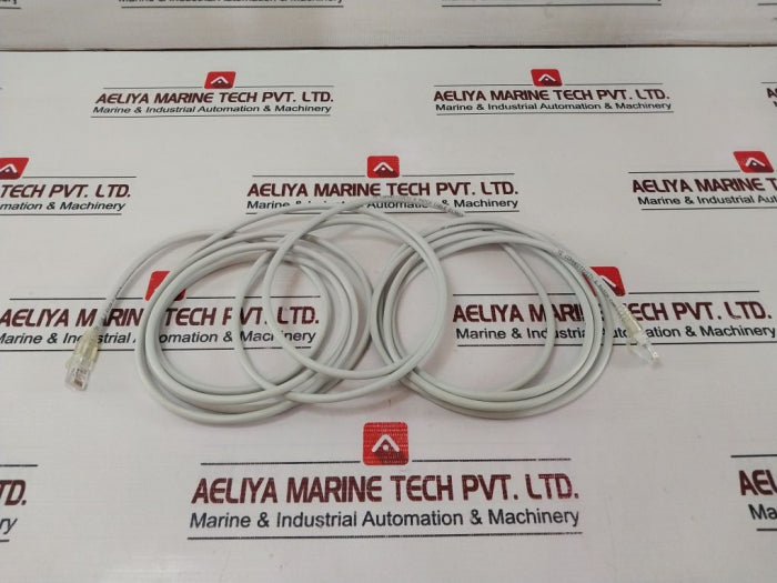 Adc 2225155-5 Cat6 Ethernet Patch Lan Network Grey Cable 5 Meter