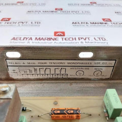 Aees 591 03 Threshold Voltage Relay 127-220-380V Ka 257