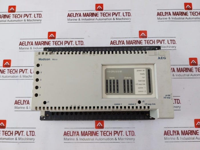 Aeg 110 Cpu 512 00 Modicon Micro Dc Ps Programmable Controller Unit 043506700