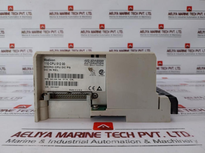 Aeg 110 Cpu 512 00 Modicon Micro Dc Ps Programmable Controller Unit 043506700