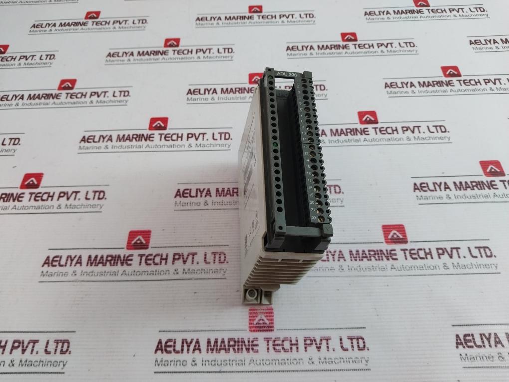 Aeg Modicon Adu 206 / As-badu-206 Analog Input Module