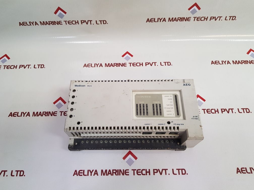 Aeg Modicon Micro 110 Cpu 512 00 Plc Controller