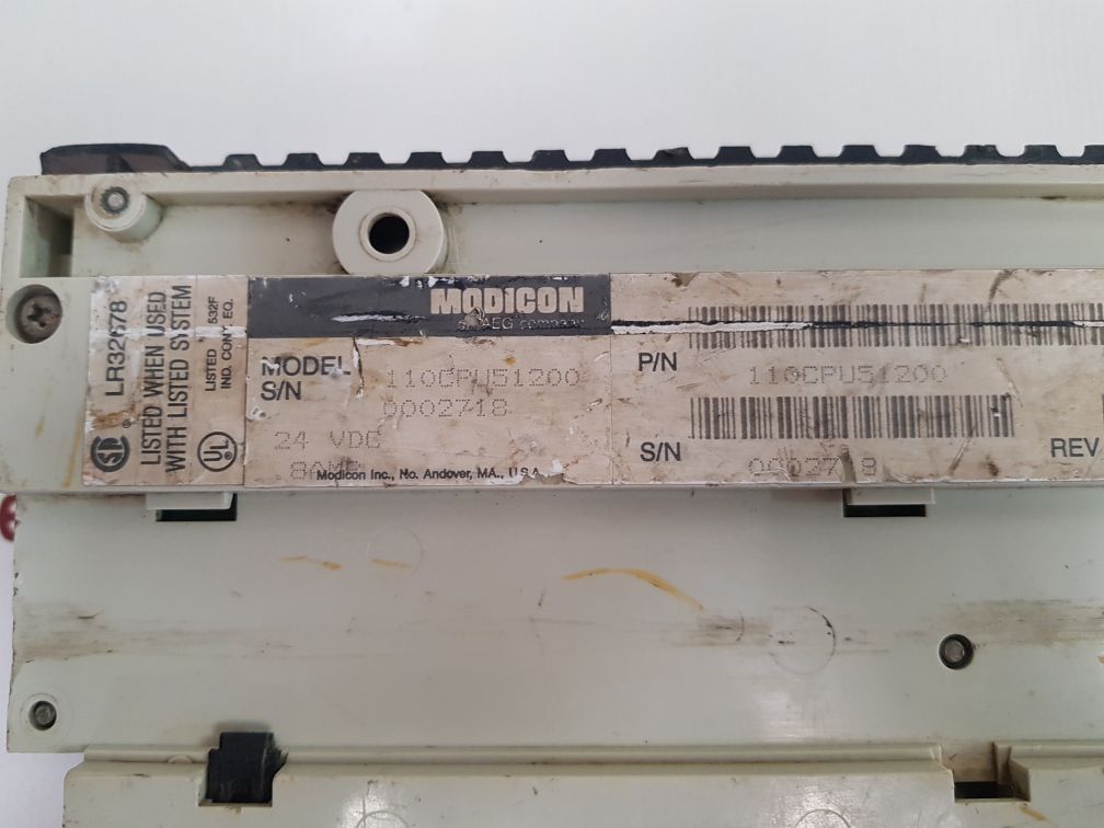 Aeg Modicon Micro 110 Cpu 512 00 Plc Controller